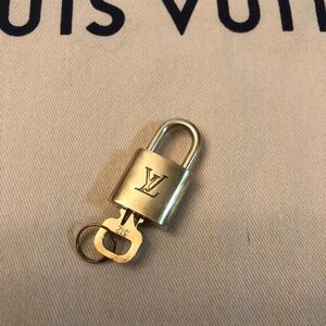 Louis Vuitton Lock and Key #312 Authentic
